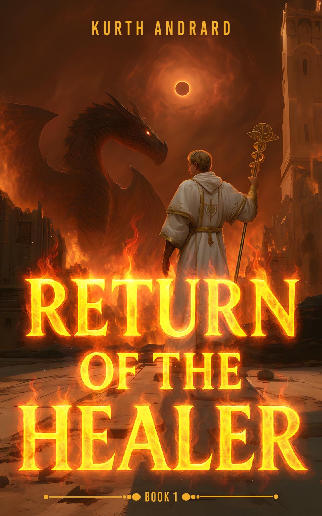 Cover of Return of the Healer: Book 1: A Progression Apocalypse LitRPG Adventure