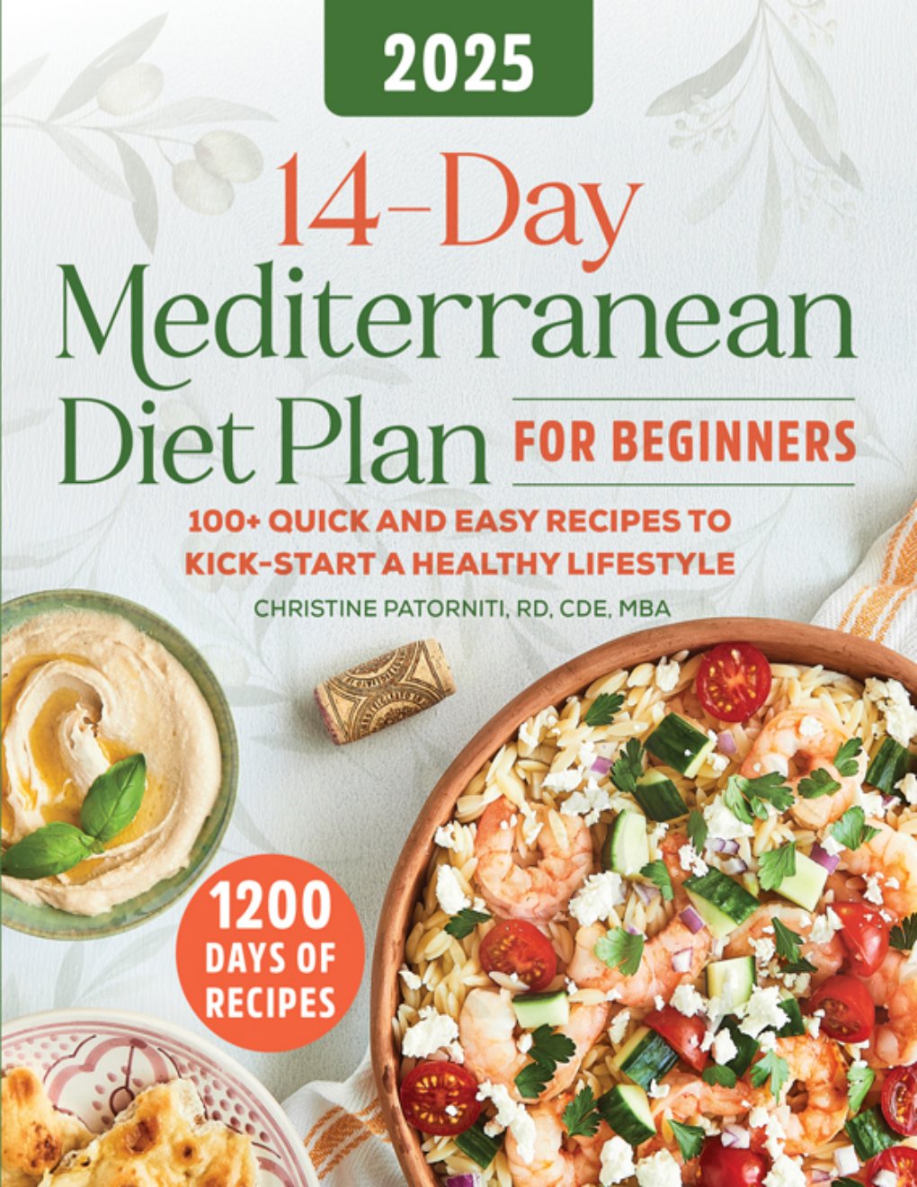 Cover of 14-Day Mediterranean Diet Plan for Beginners 2025 Edition