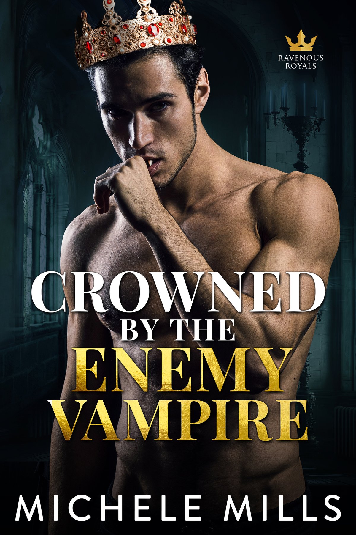 Cover of Crowned by the Enemy Vampire
