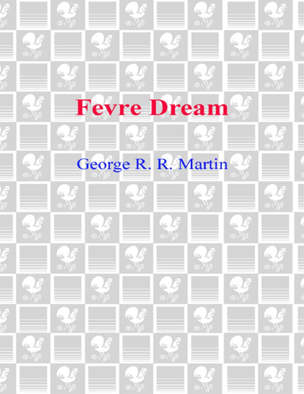 Cover of Fevre Dream