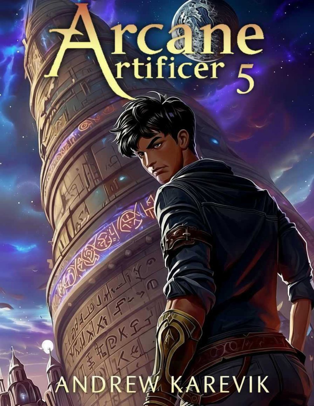 Cover of Arcane Artificer 5- A Crafting LitRPG Fantasy (2025)
