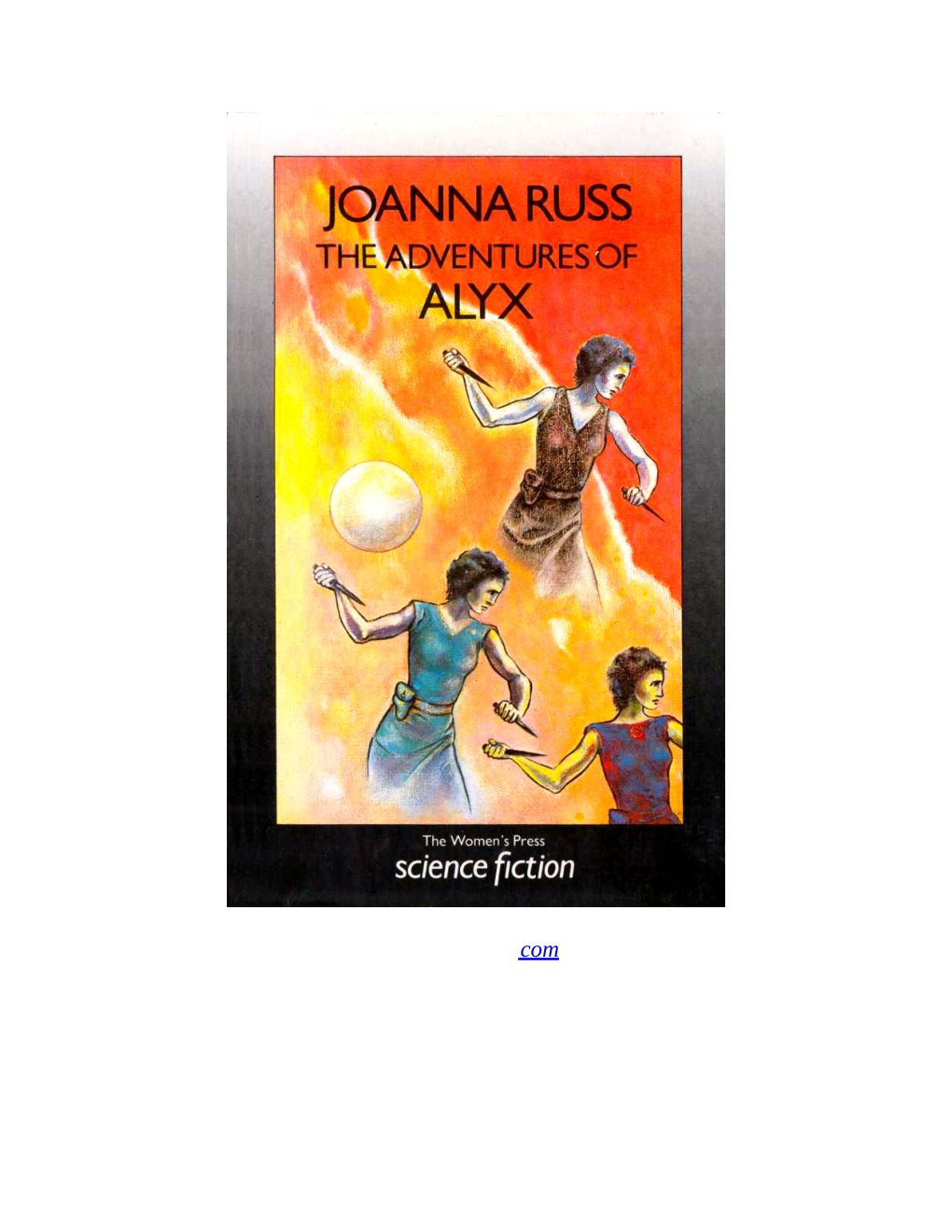 Cover of Alyx - Joanna Russ