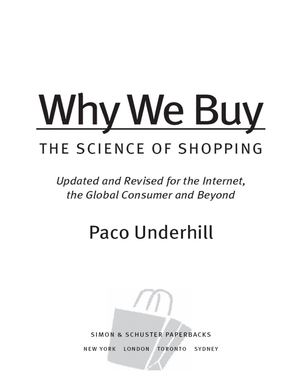 Cover of Why We Buy