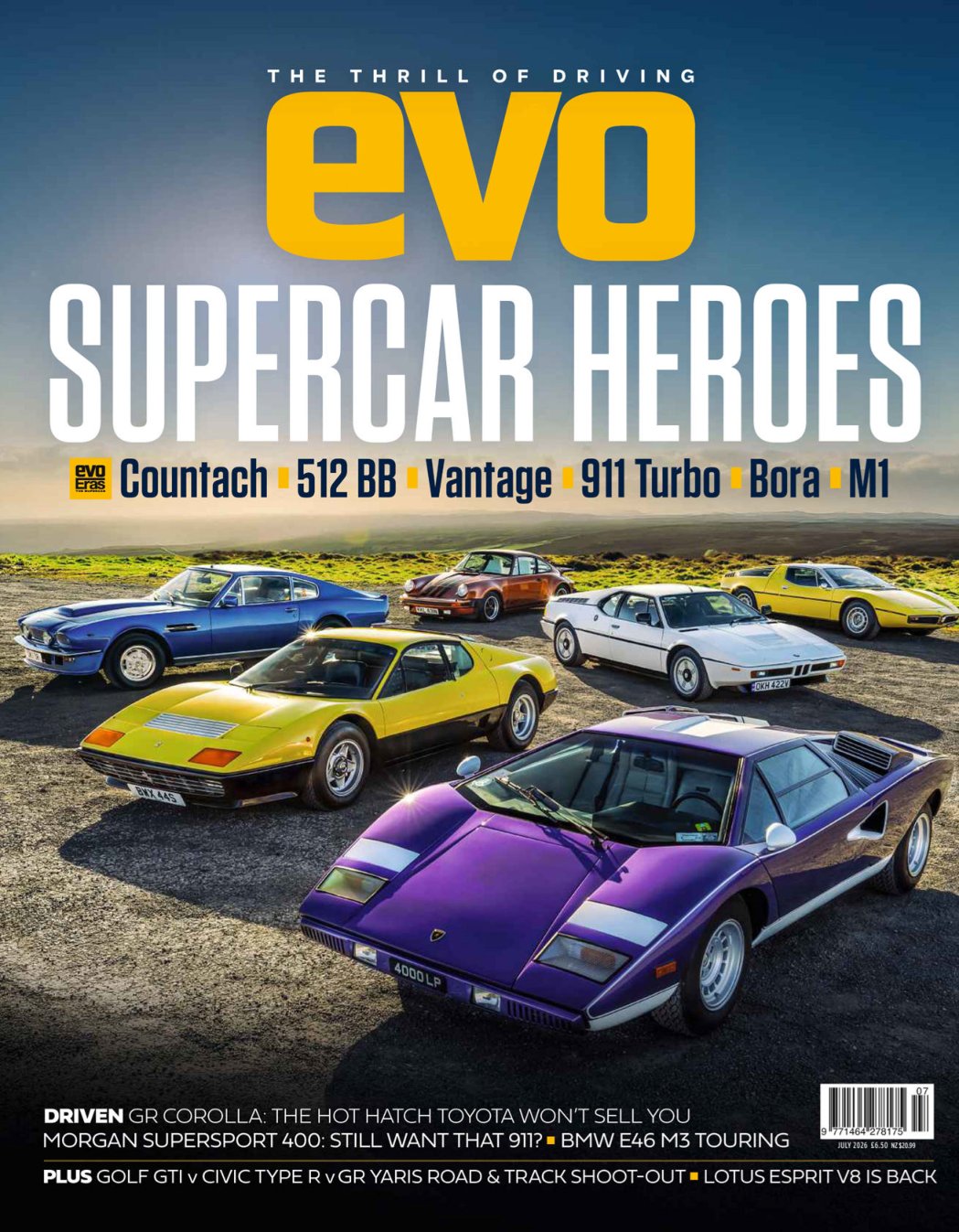 Cover of Evo Uk July 2026