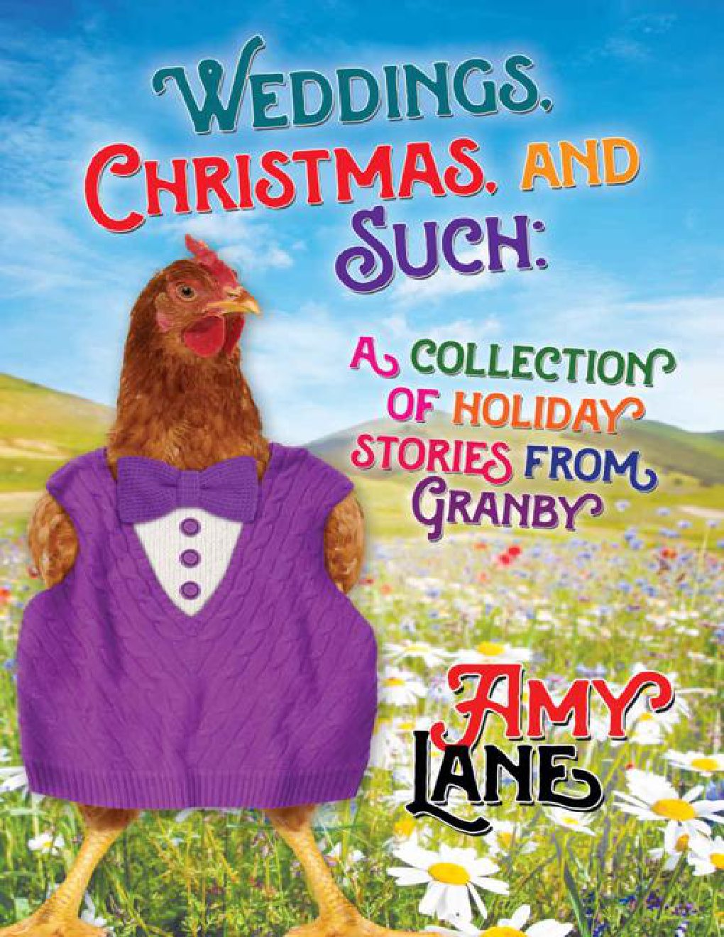 Cover of Weddings, Christmas, and Such: Holiday Stories from Granby (Granby Knitting Series)