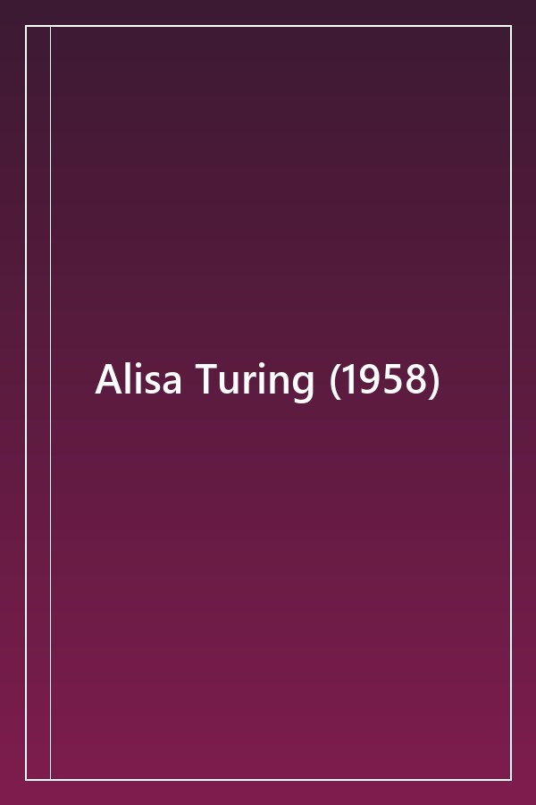 Cover of Alisa Turing (1958)