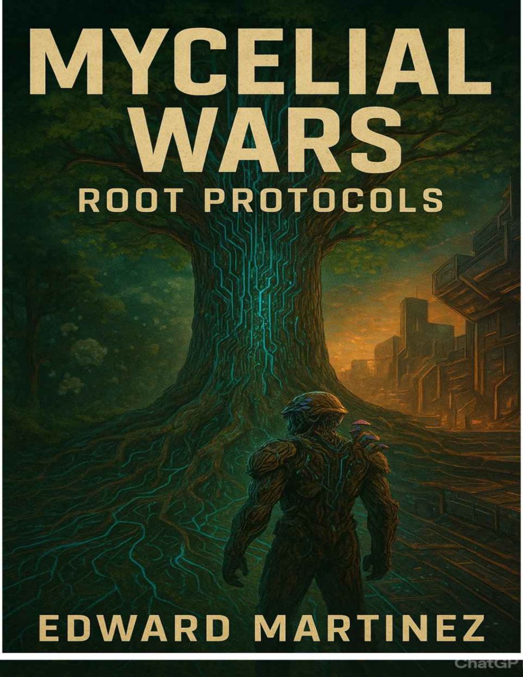 Cover of Mycelial Wars: Root Protocol [Post-Apocalyptic Military Bio-punk Dystopia] (Human Outline; ai writing) (Fantastic, Fatal, and Fascinating Worlds! (Late 2024-Early 2026))