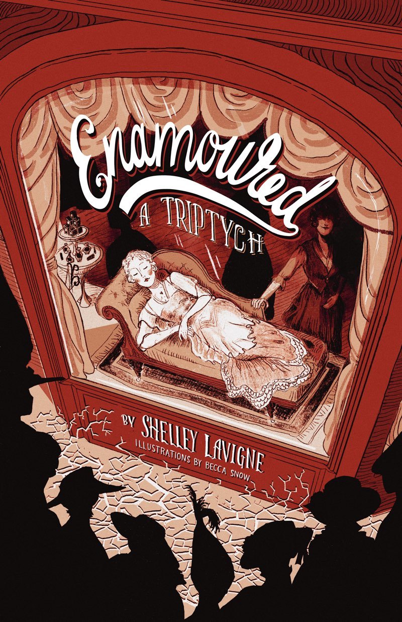 Cover of Enamoured- a Triptych (1914)