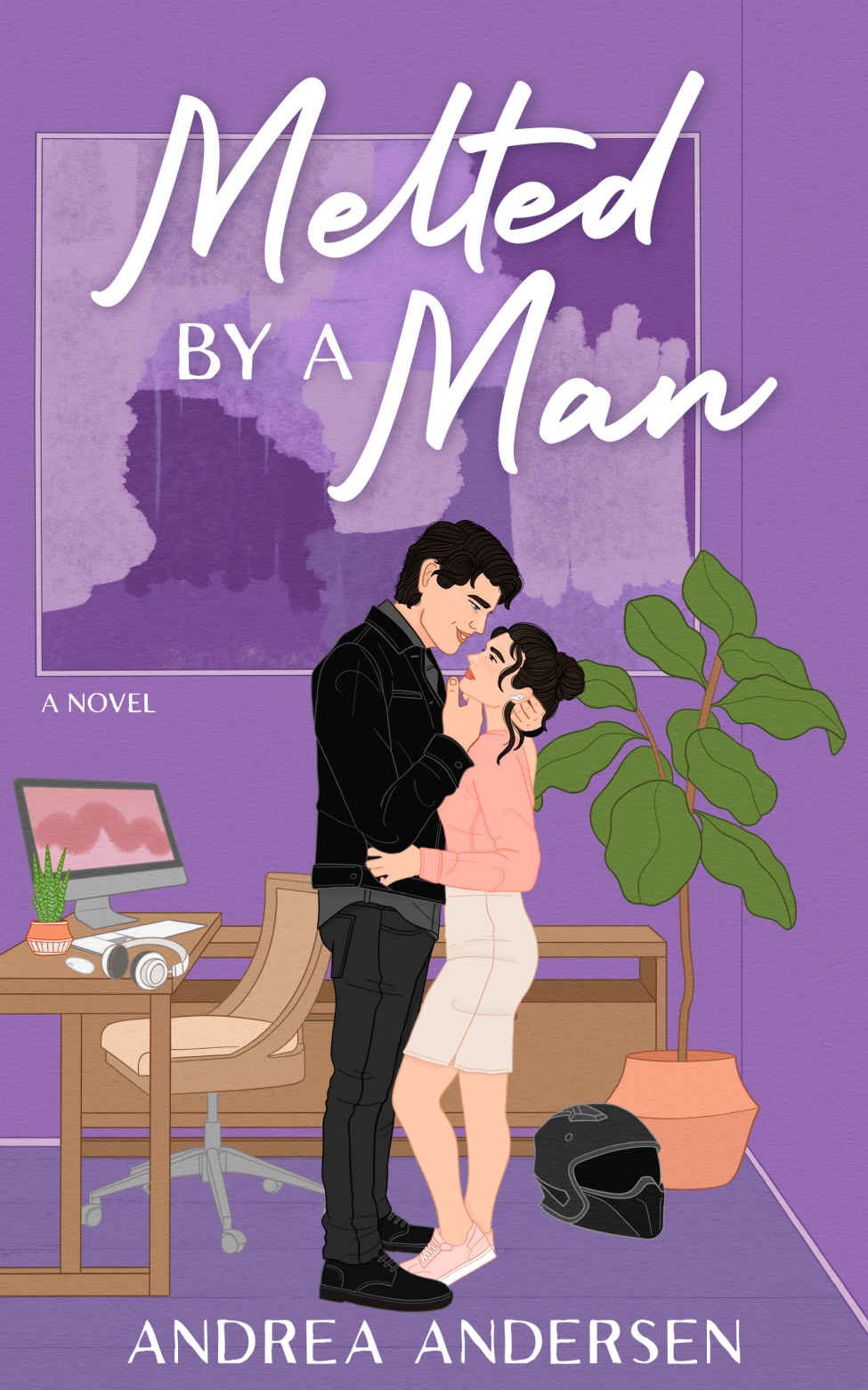 Cover of Melted by a Man (Sun Steer Tech Book 2)