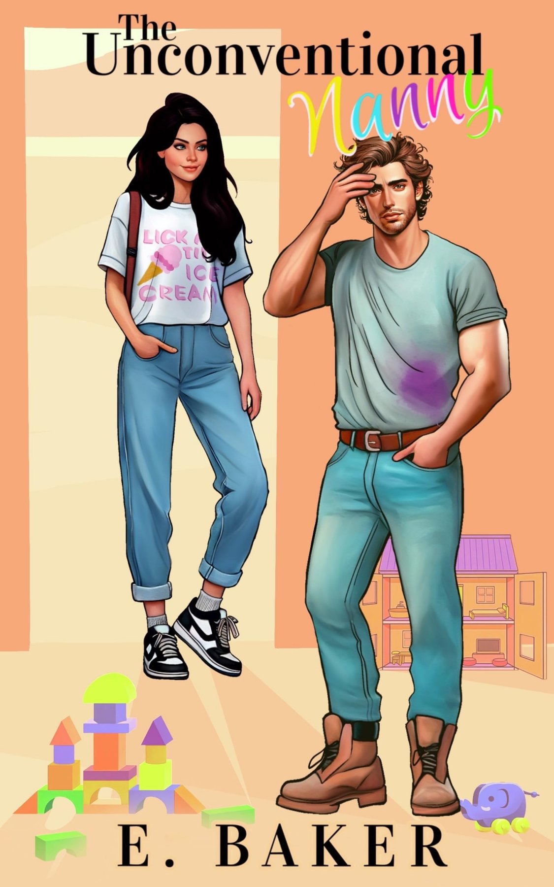 Cover of The Unconventional Nanny: A single father romantic comedy