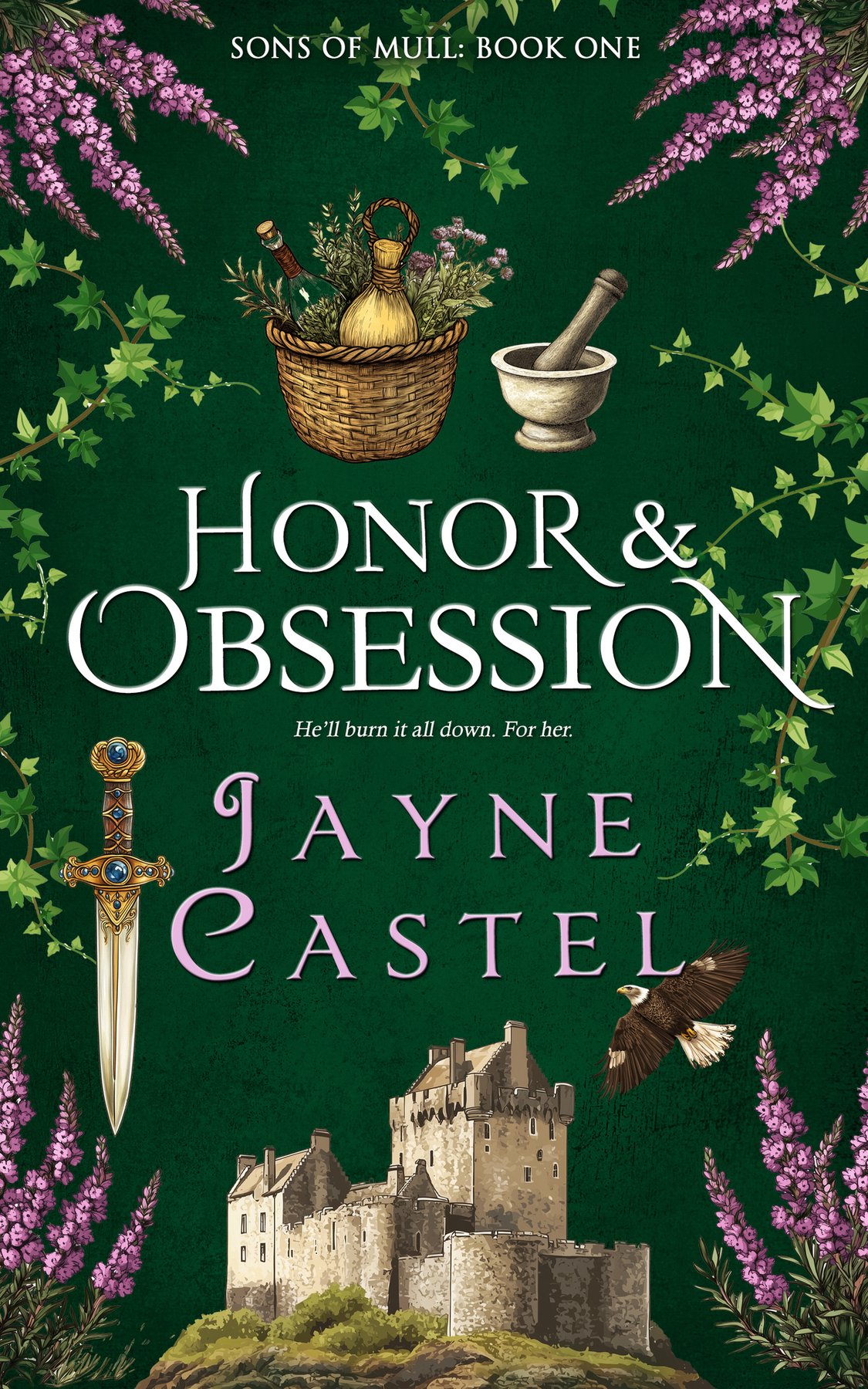 Cover of Honor & Obsession (Sons of Mull Book 1)