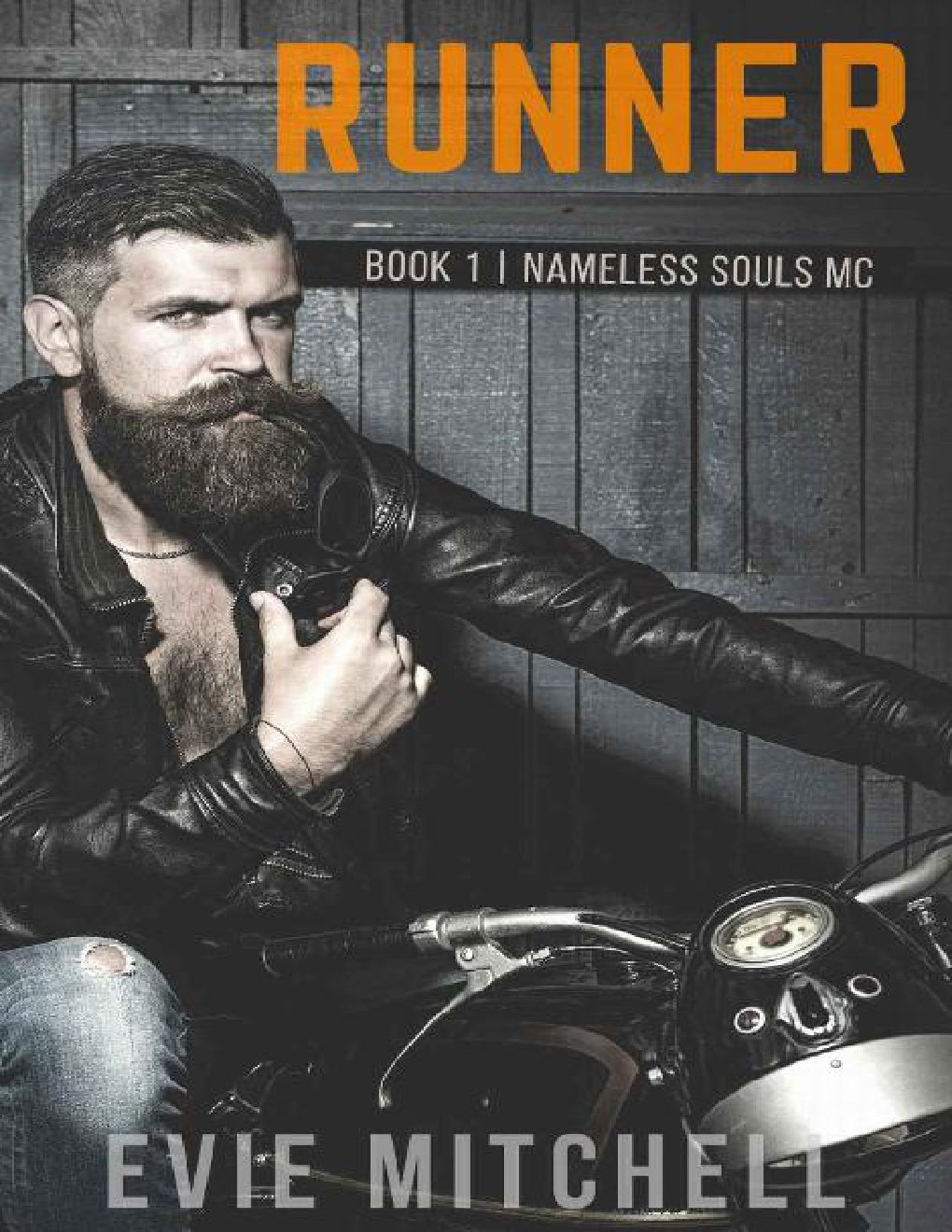Cover of Runner- A Post-Apocalyptic Motorcycle Club Romance (2020)