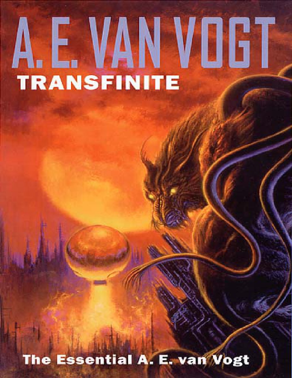 Cover of Transfinite: The Essential A. E. Van Vogt