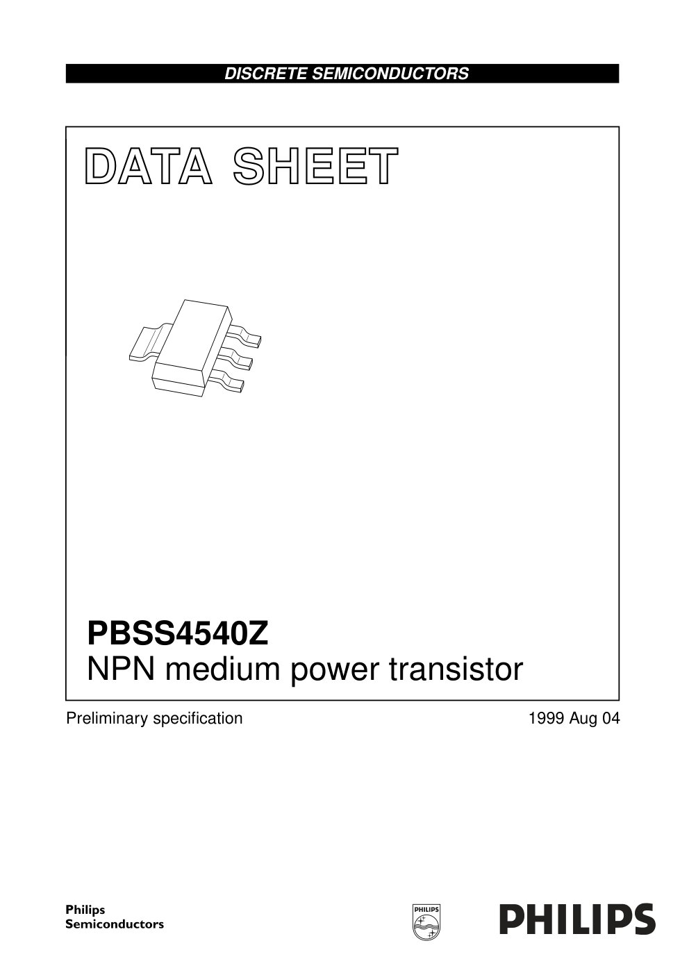 Cover of PBSS4540Z_1