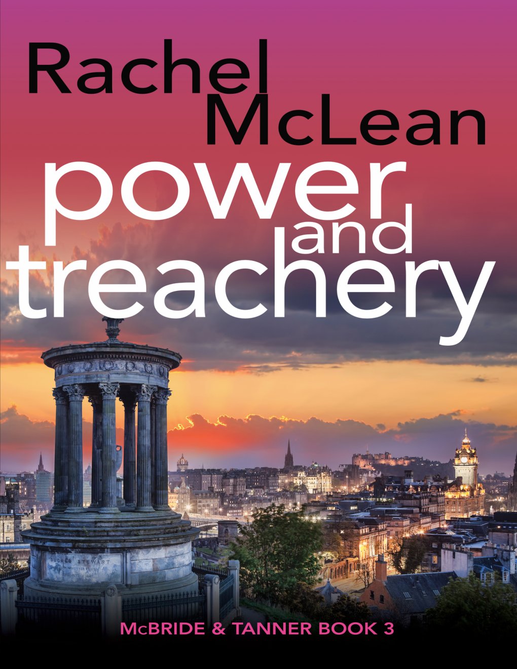Cover of Power and Treachery (McBride & Tanner Book 3)