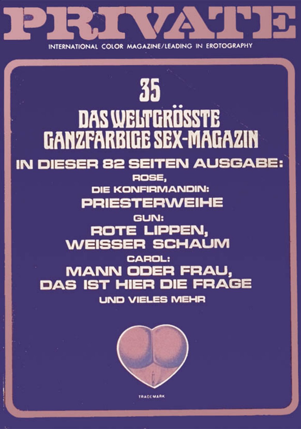 Cover of 035 - Private Magazine