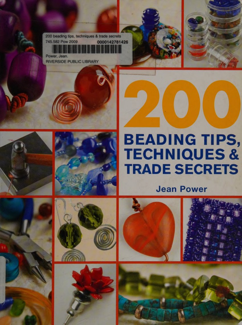 Cover of 200 beading tips, techniques & trade secrets