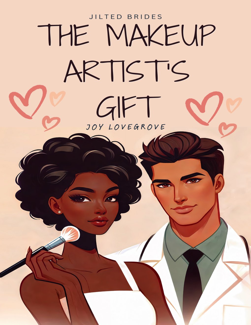 Cover of The Makeup Artist's Gift: A Clean Romance