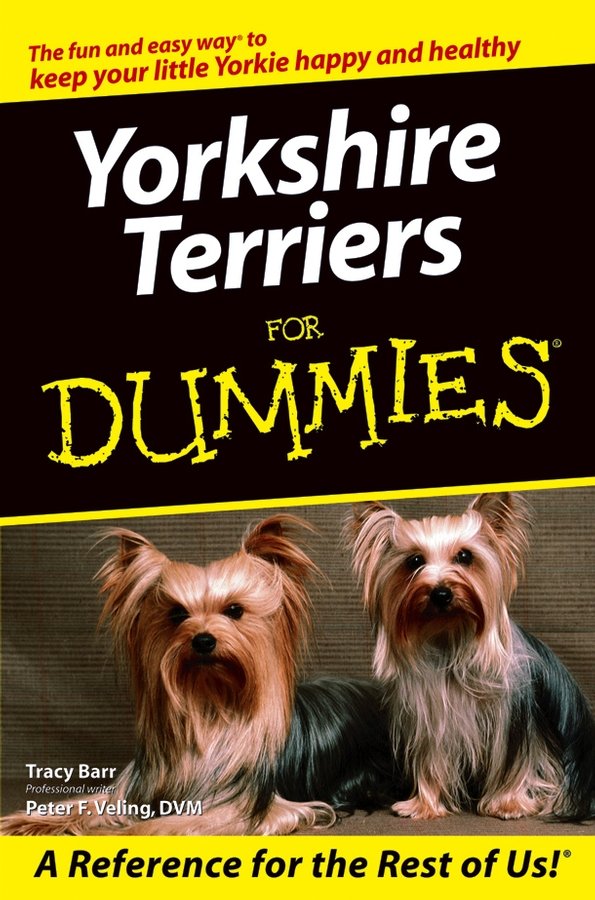 Cover of Yorkshire Terriers For Dummies