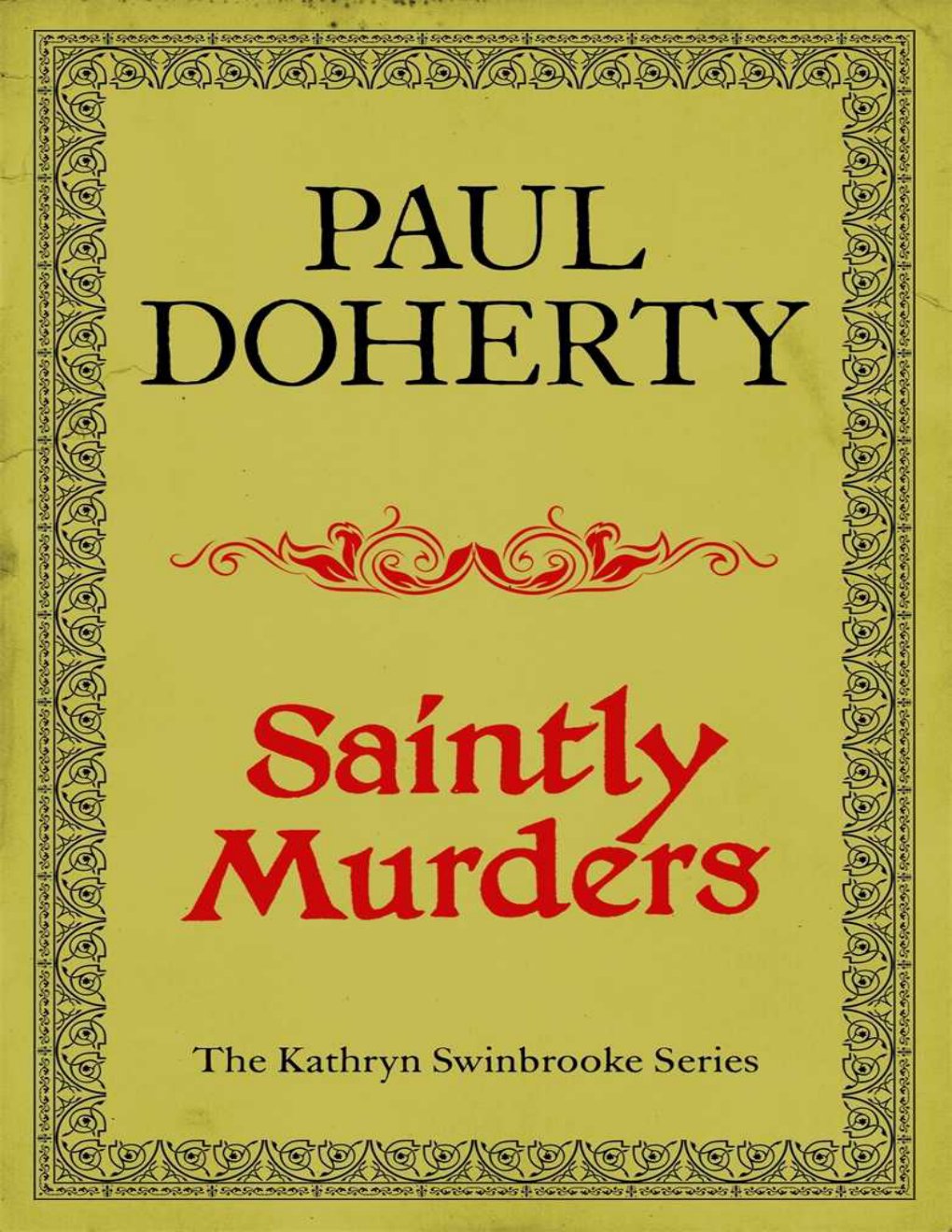 Cover of Saintly Murders