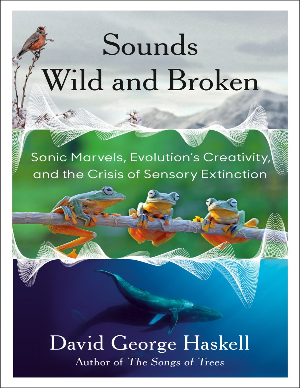 Cover of Sounds Wild and Broken: Sonic Marvels, Evolution's Creativity, and the Crisis of Sensory Extinction