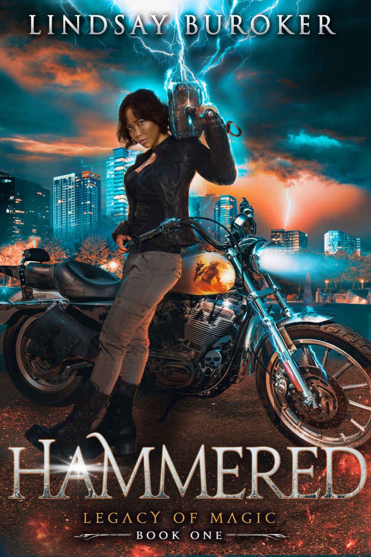 Cover of Hammered- Legacy of Magic, Book 1 (2022)
