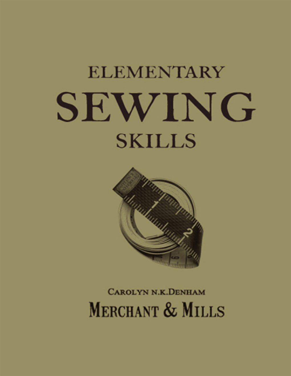 Cover of Elementary Sewing Skills