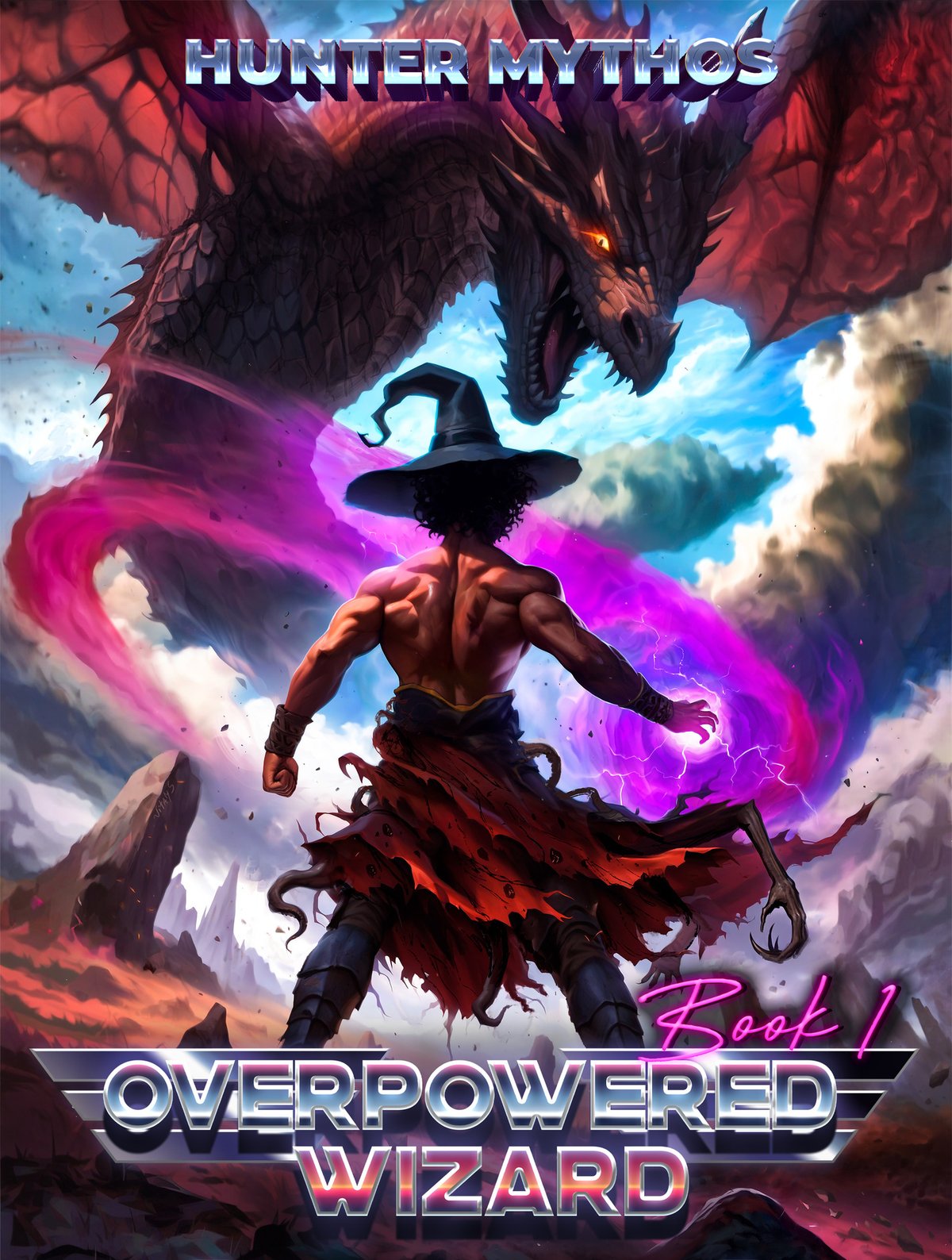 Cover of Overpowered Wizard- A Progression LitRPG Epic (2024)