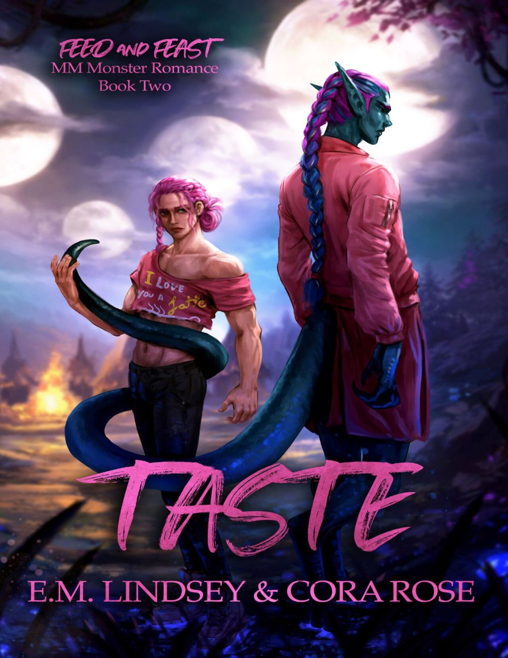 Cover of Taste: An MM Monster Romance (Feed and Feast Book 2)