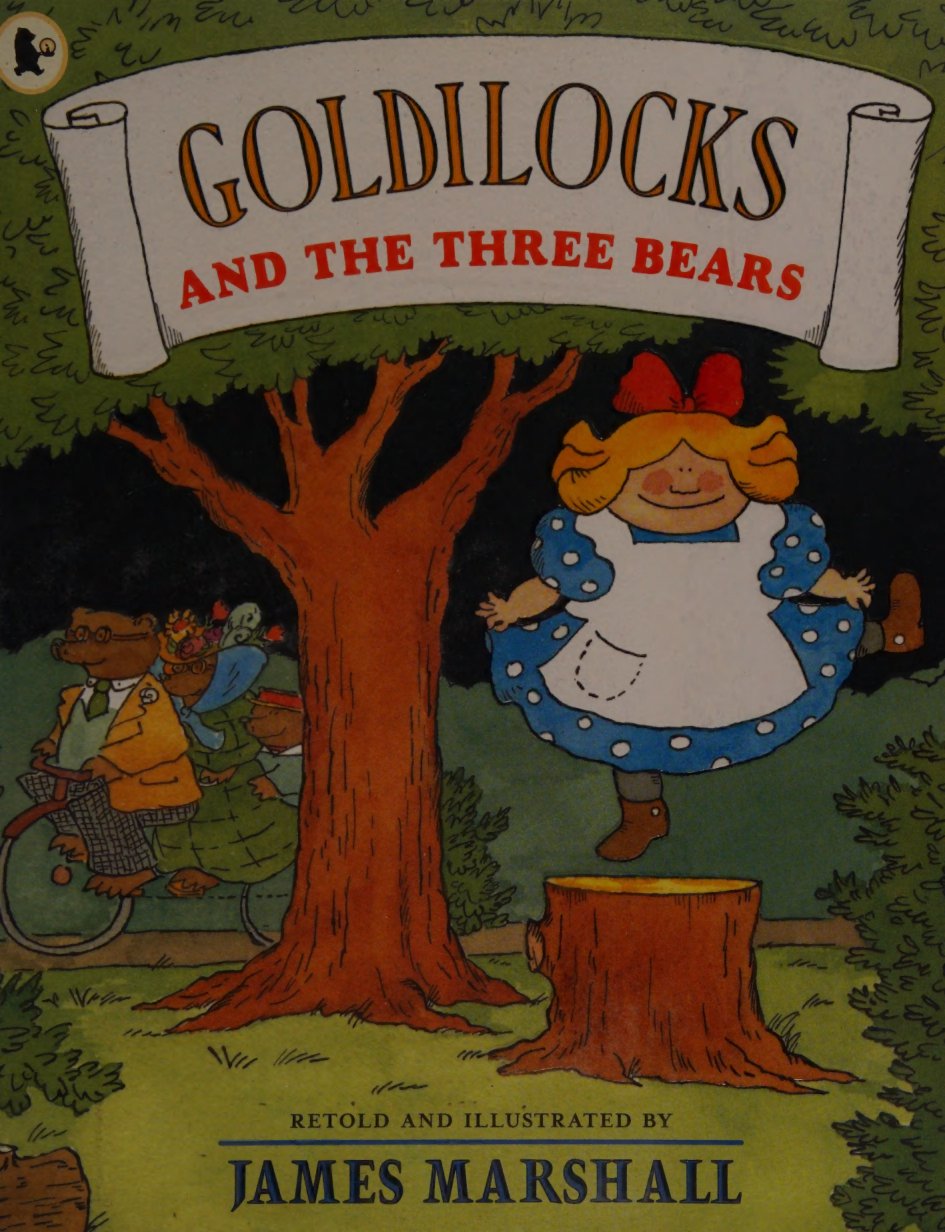 Cover of Goldilocks and the three bears
