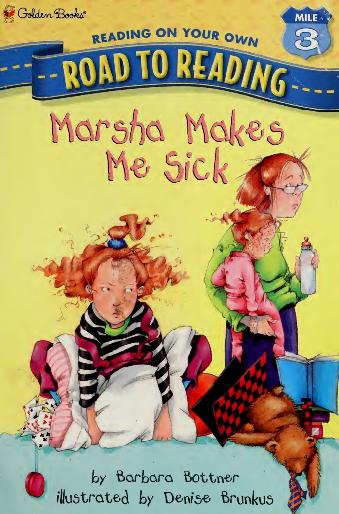 Cover of Marsha makes me sick