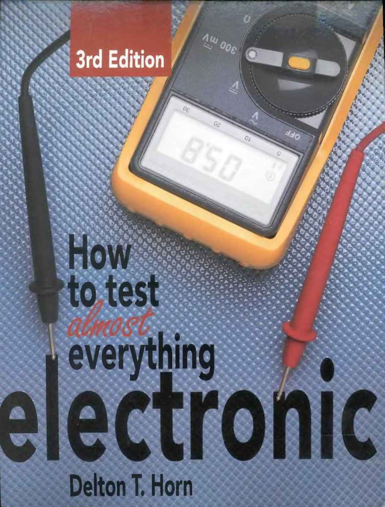 Cover of How to Test Almost Everything Electronic McGraw Hill TAB