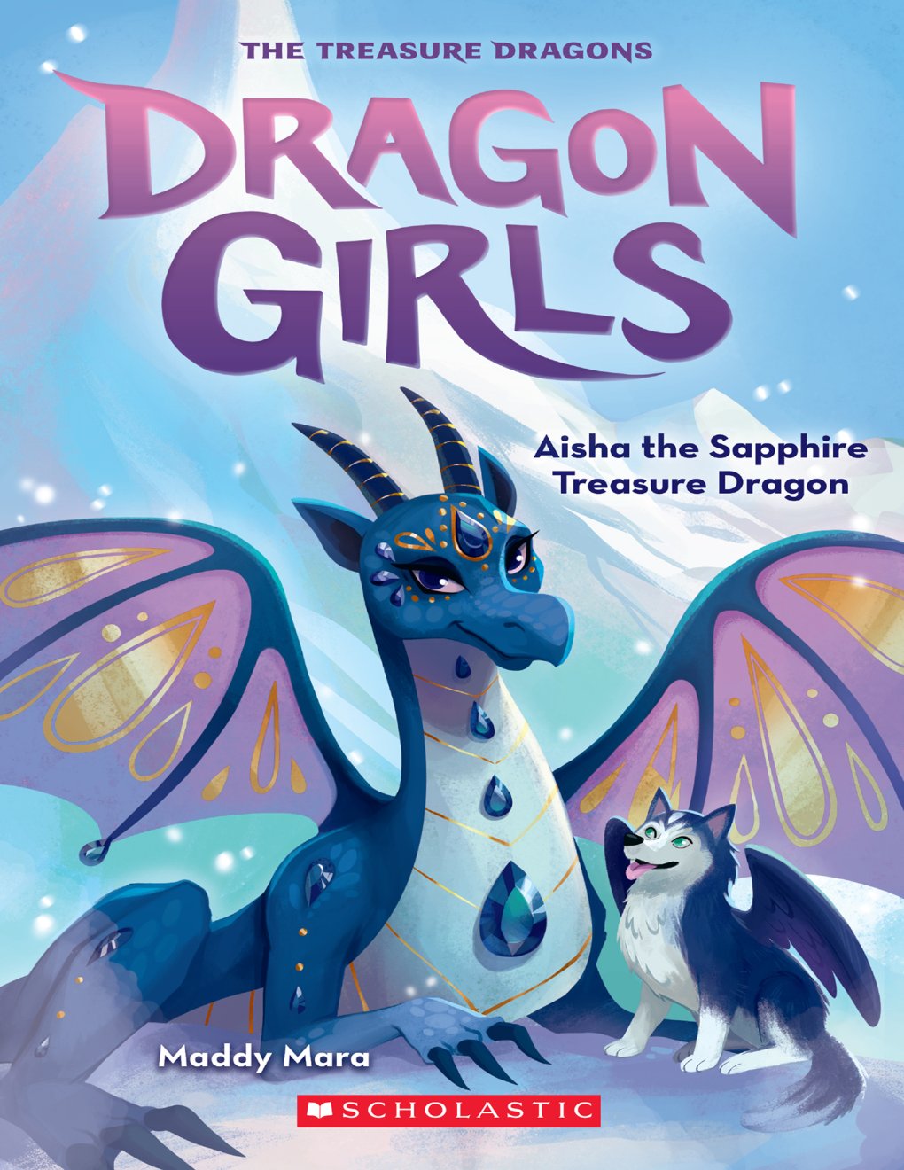 Cover of Aisha the Sapphire Treasure Dragon