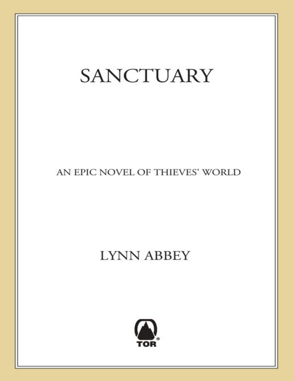 Cover of Sanctuary