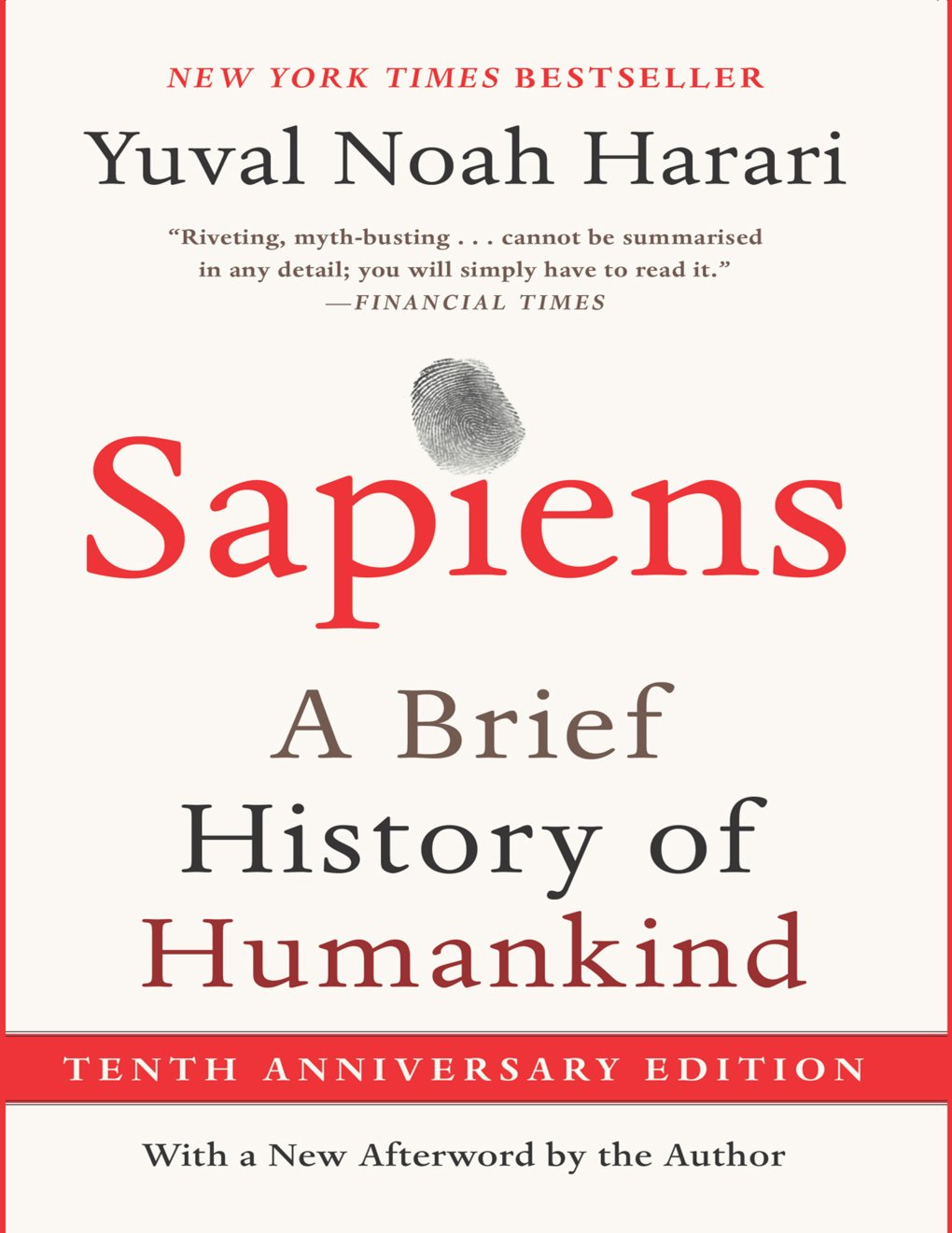 Cover of Sapiens [Tenth Anniversary Edition]