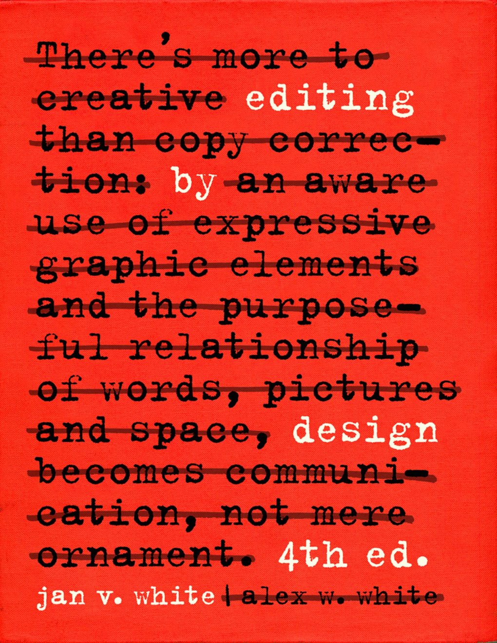 Cover of Editing by Design
