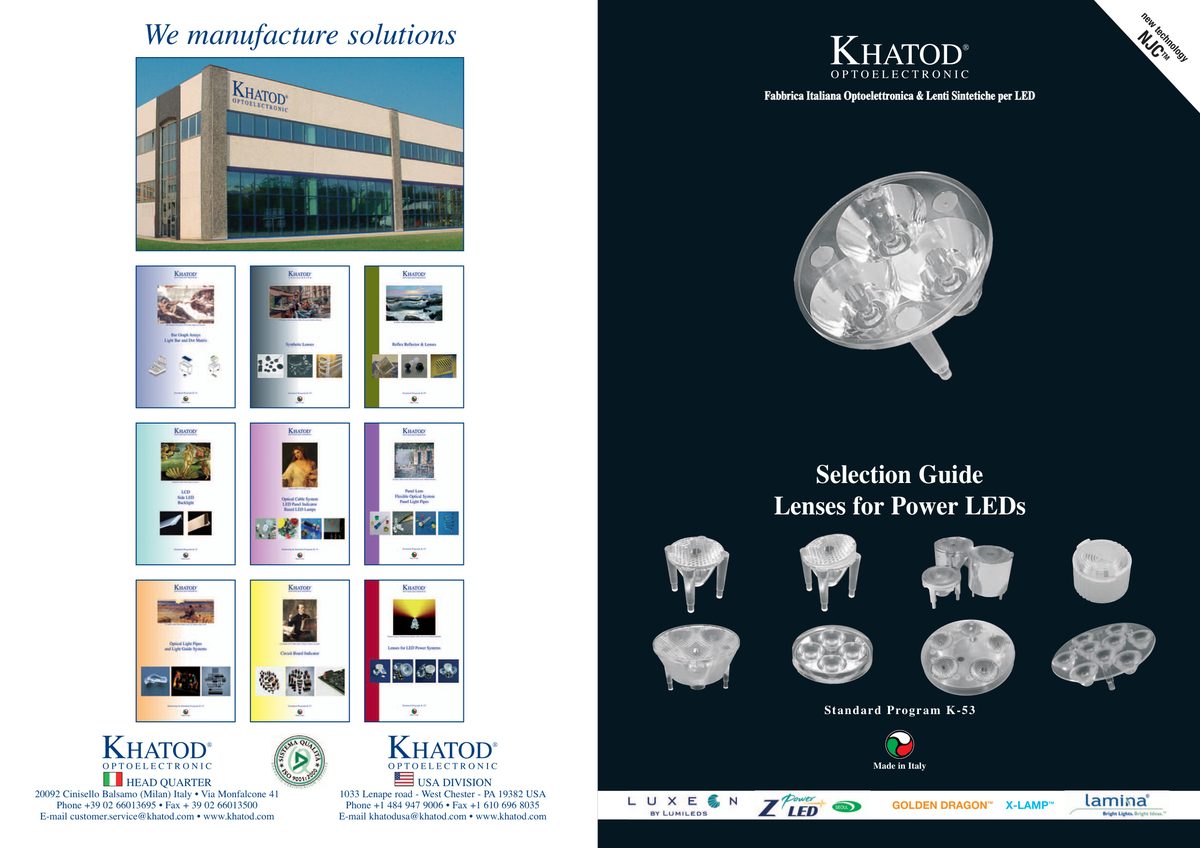 Cover of Selection Guide