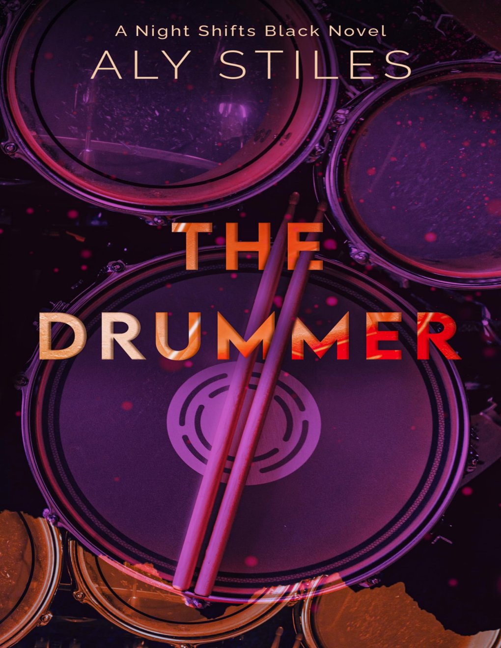 Cover of The Drummer: A Night Shifts Black Novel (The Hold Me NSB Series)