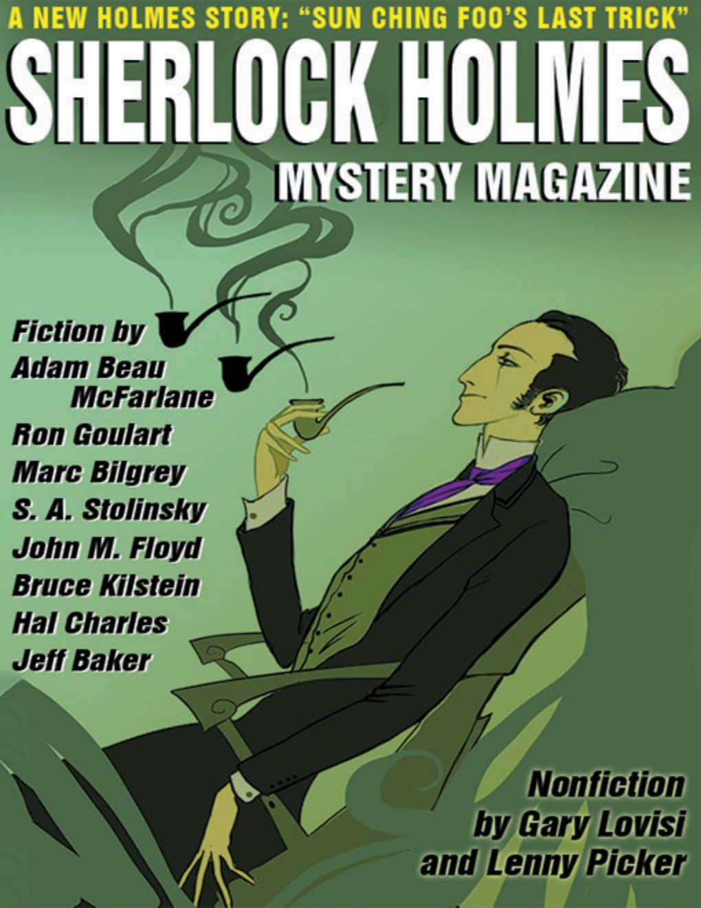 Cover of Sherlock Holmes Mystery Magazine #8