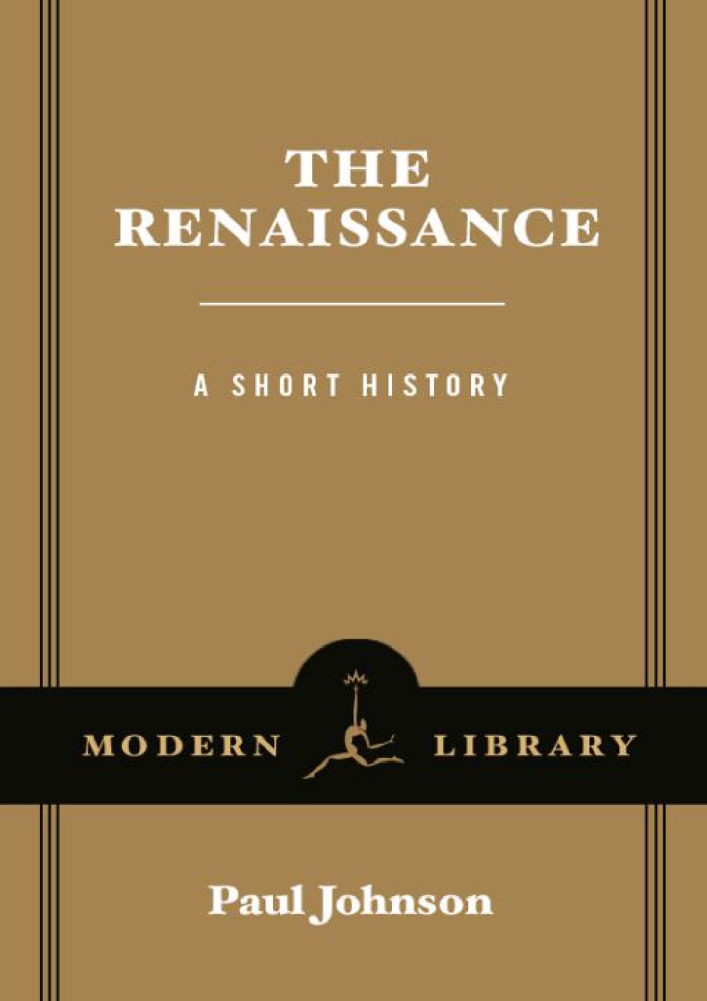 Cover of The Renaissance: A Short History