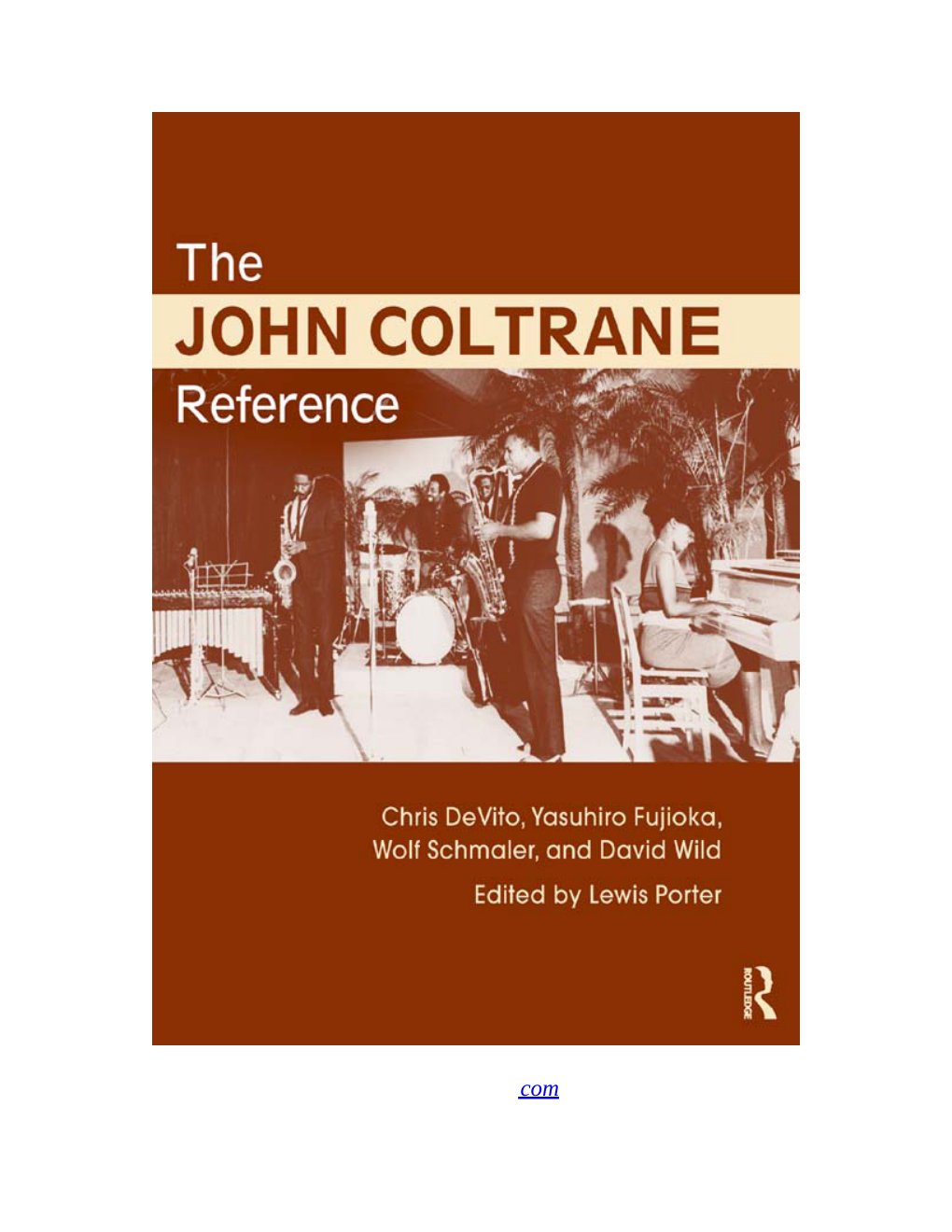 Cover of The John Coltrane Reference