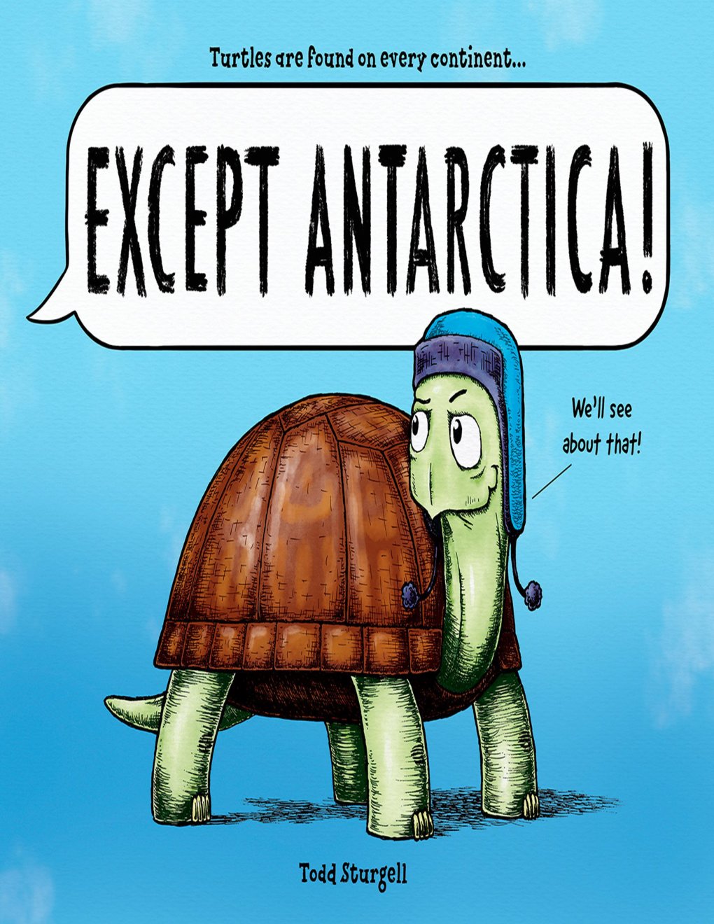 Cover of Except Antarctica