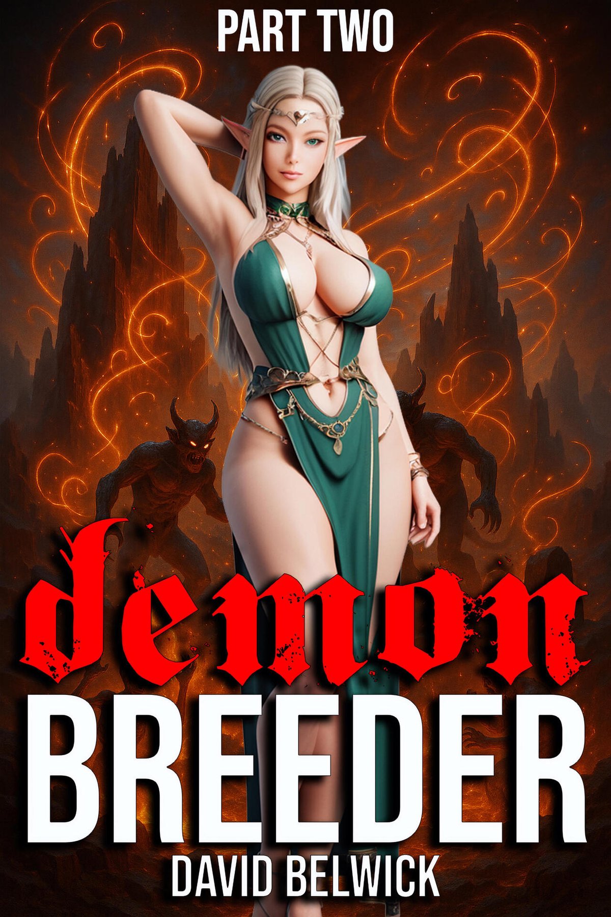 Cover of Demon Breeder - Part Two: A Supernatural Hellacious Harem