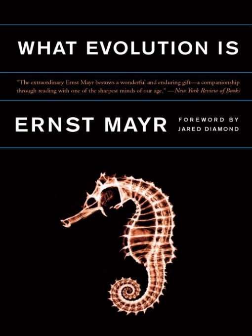 Cover of What Evolution Is (1838)