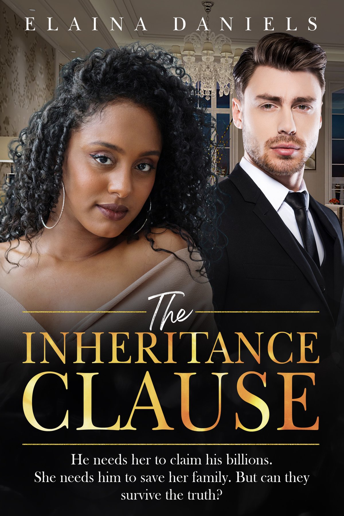 Cover of The Inheritance Clause: BWWM, Enemies To Lovers, Billionaire Romance