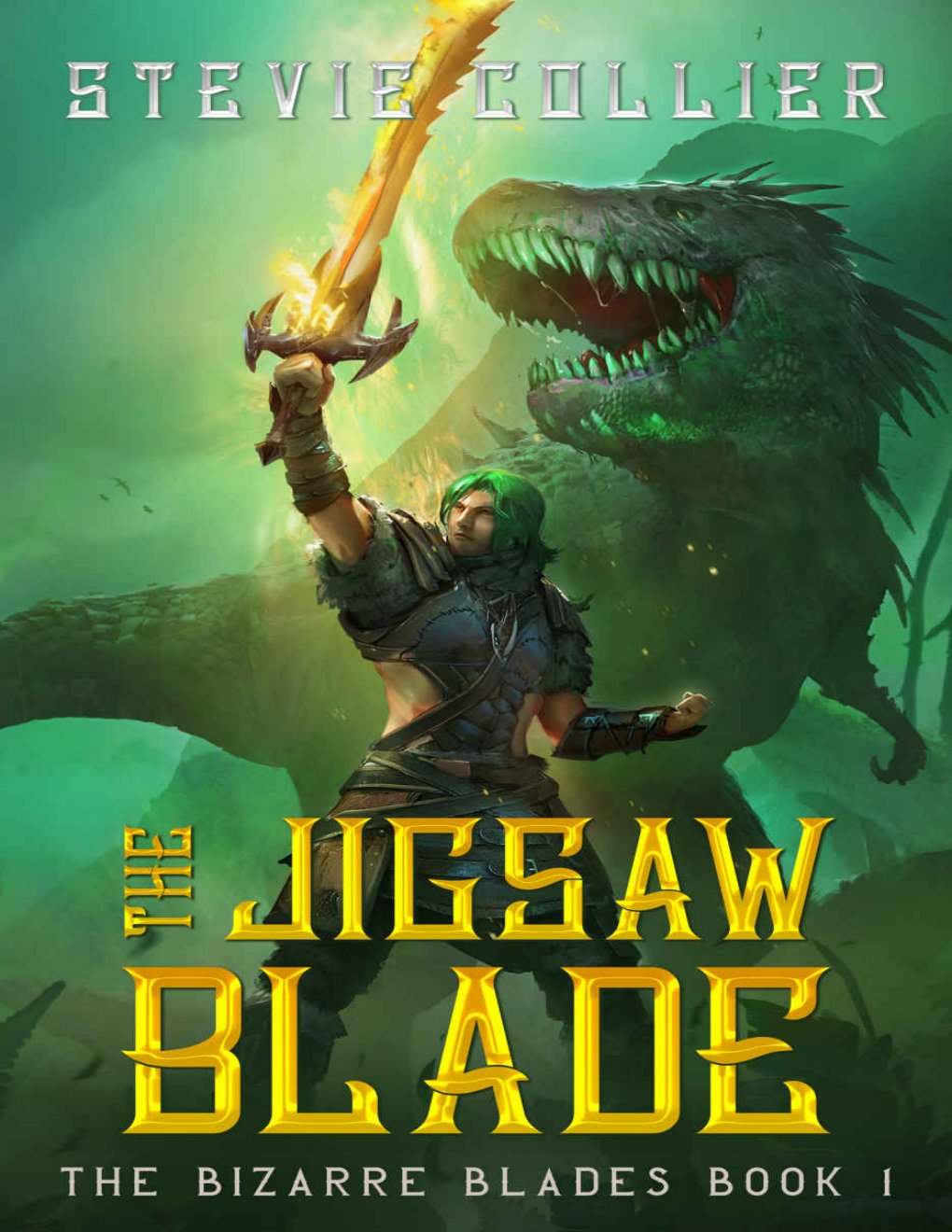 Cover of The Jigsaw Blade (The Bizarre Blades Book 1)