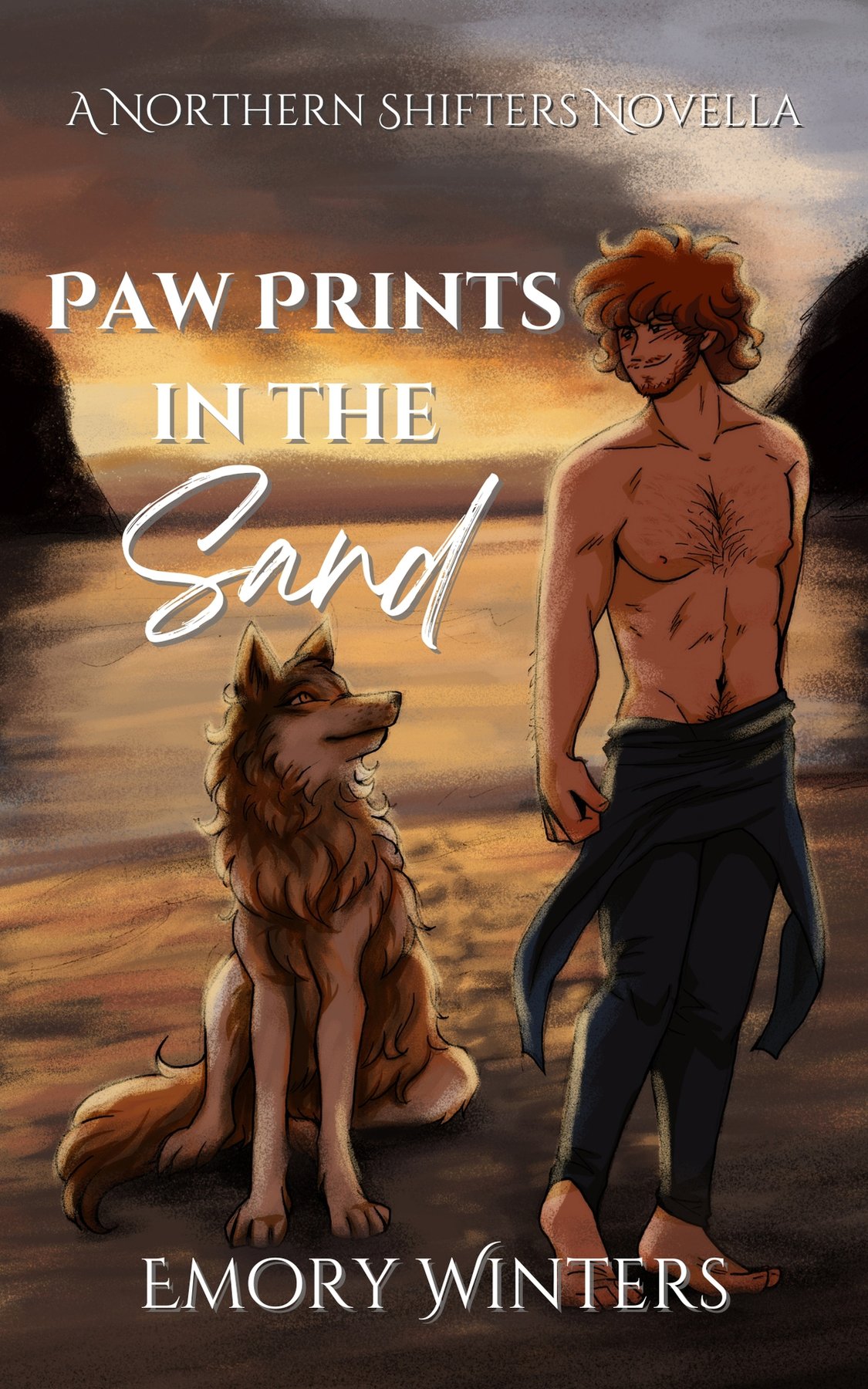 Cover of Paw Prints in the Sand (The Northern Shifters)