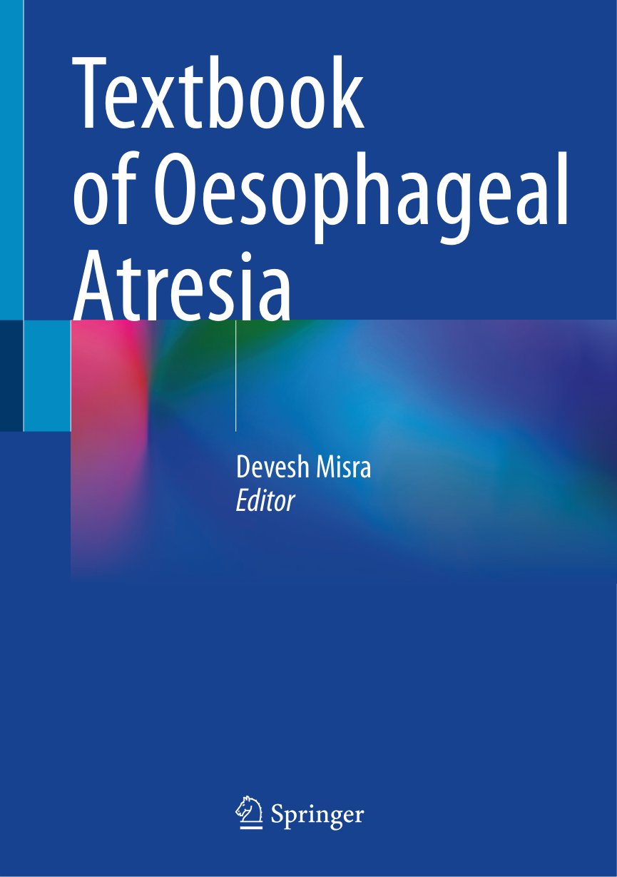 Cover of Textbook of Oesophageal Atresia