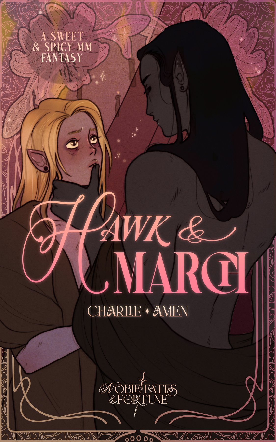 Cover of Hawk & March- MM Fantasy Romance (2026)