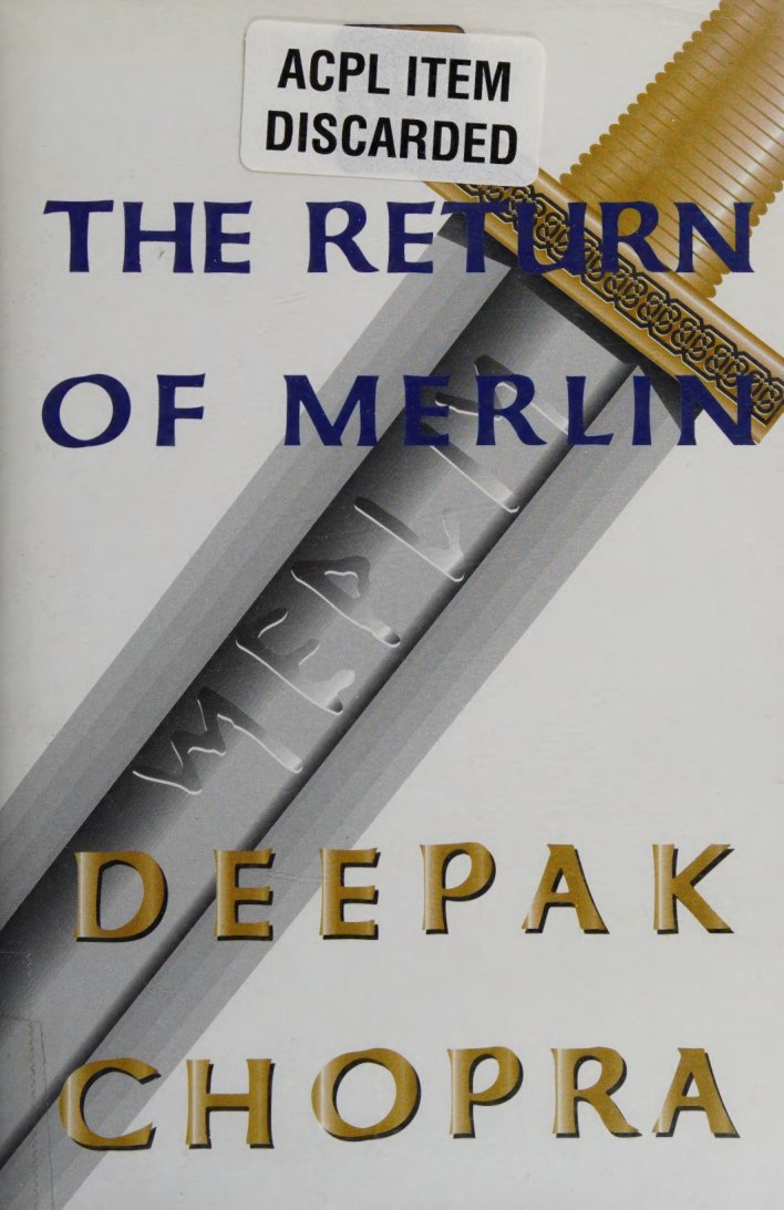 Cover of The return of Merlin